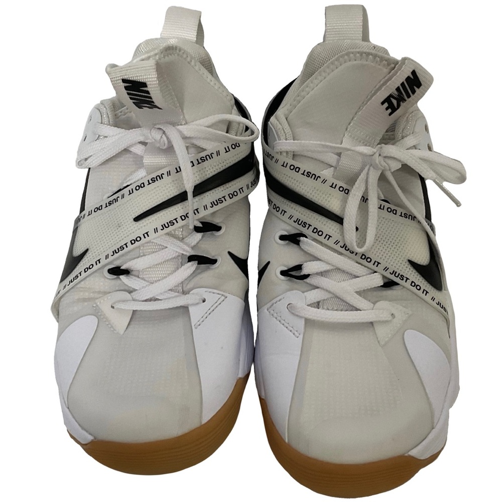 Nike React HyperSet Women’s 'White Black Gum' CI2956-100 Tieless Sports Shoe 9.5